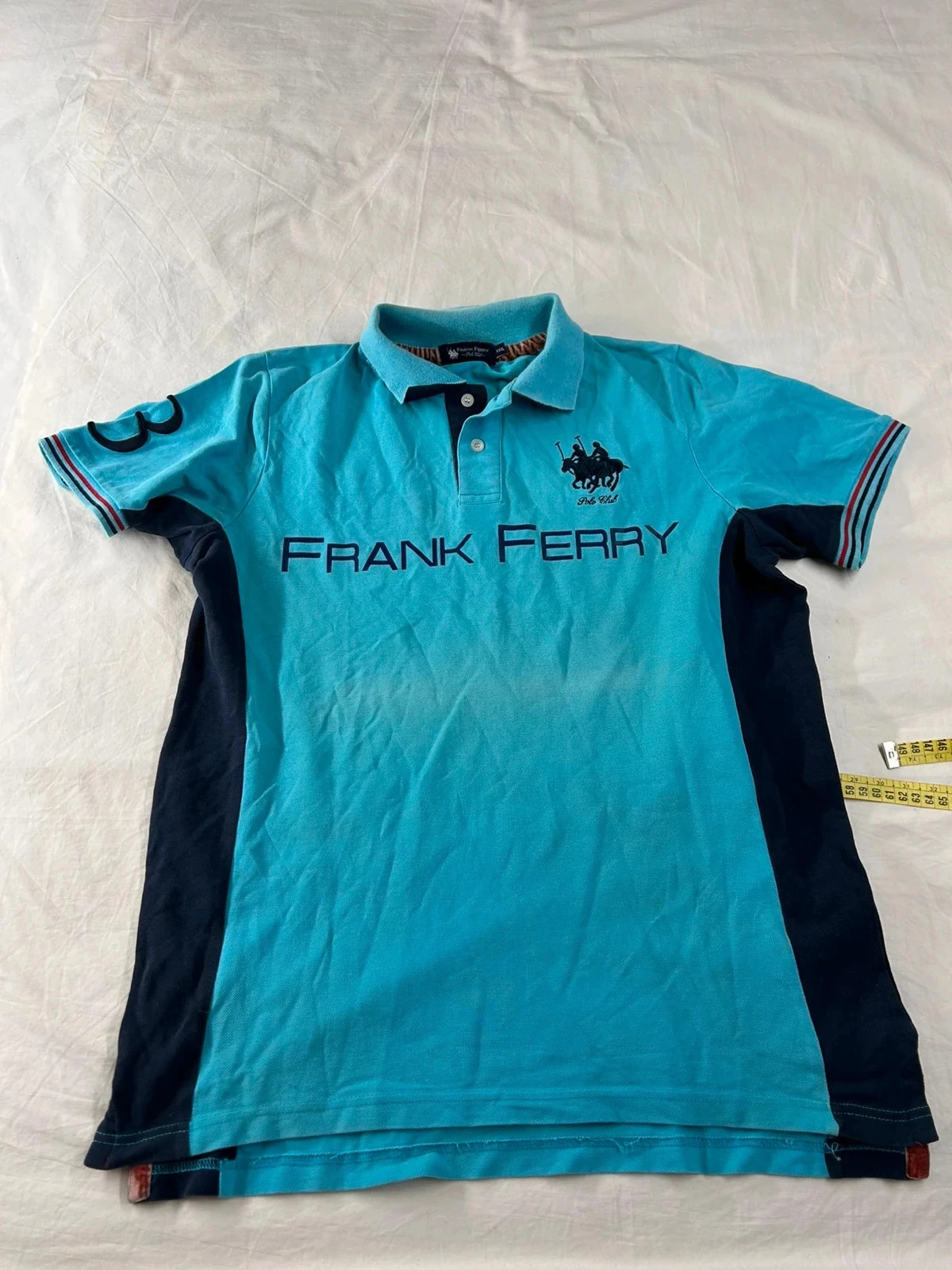 Polo bleu frank ferry polo club taille Xxxl